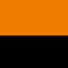 478 - Orange fluorescent/noir