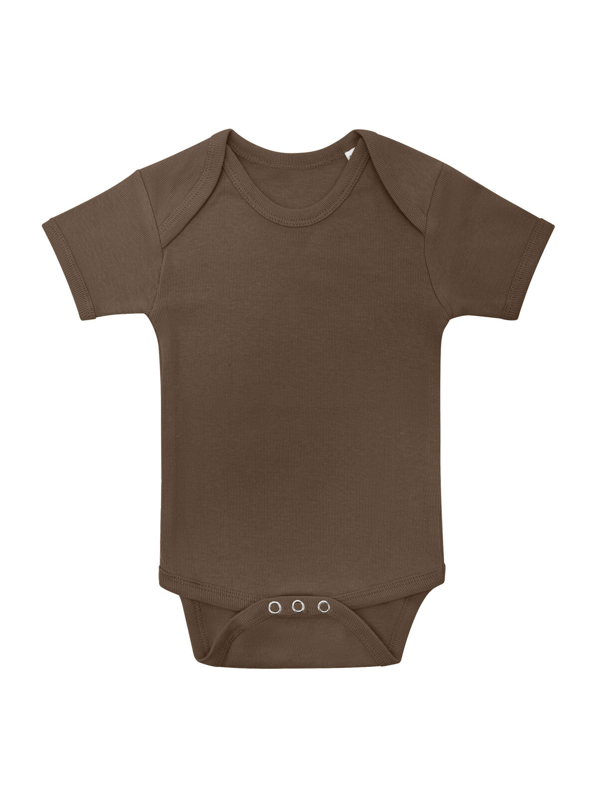 Babybody Kurzarm - CH - Schokolade