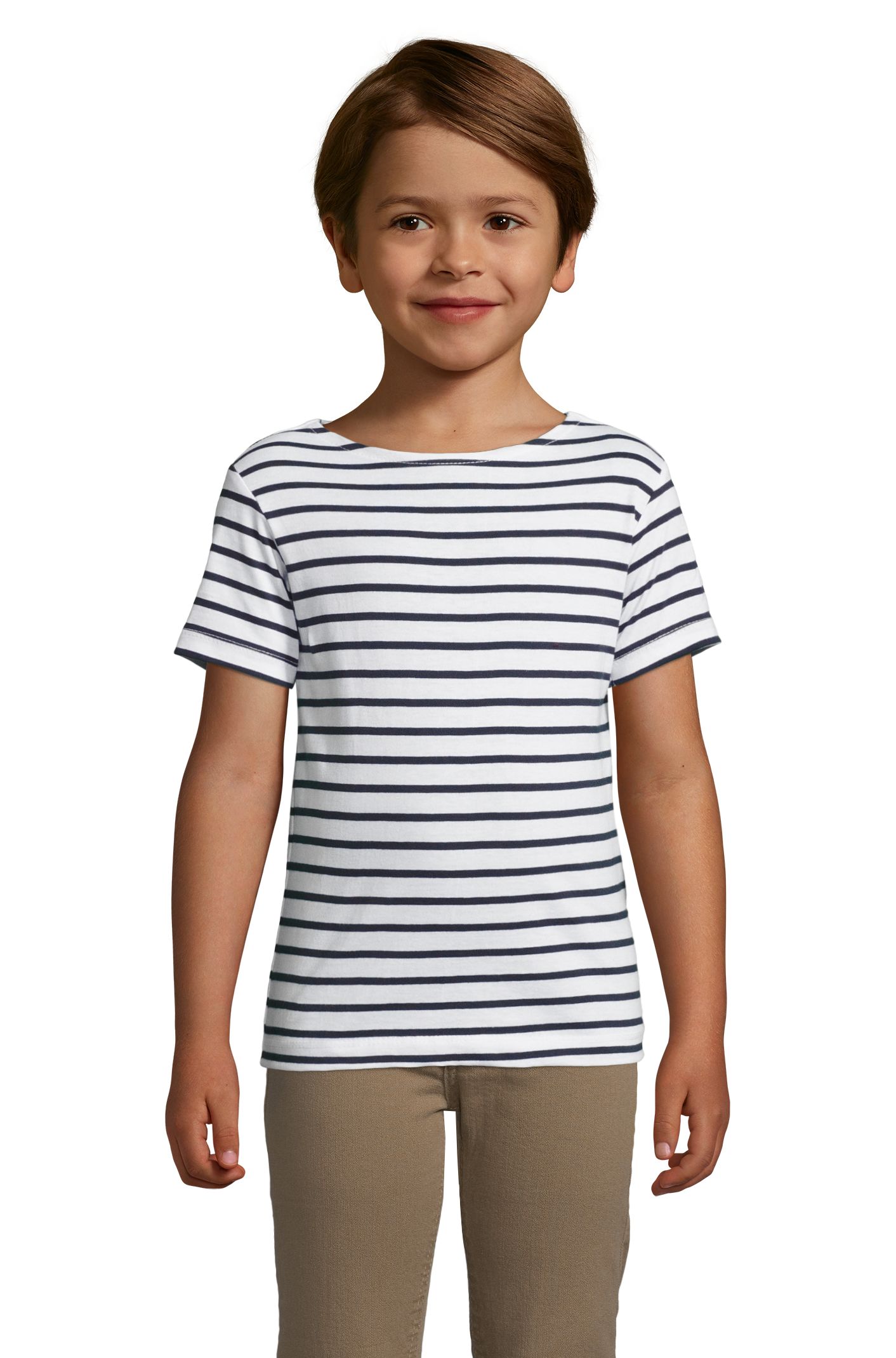 MILES KIDS - 904 - Blanc / Bleu marine