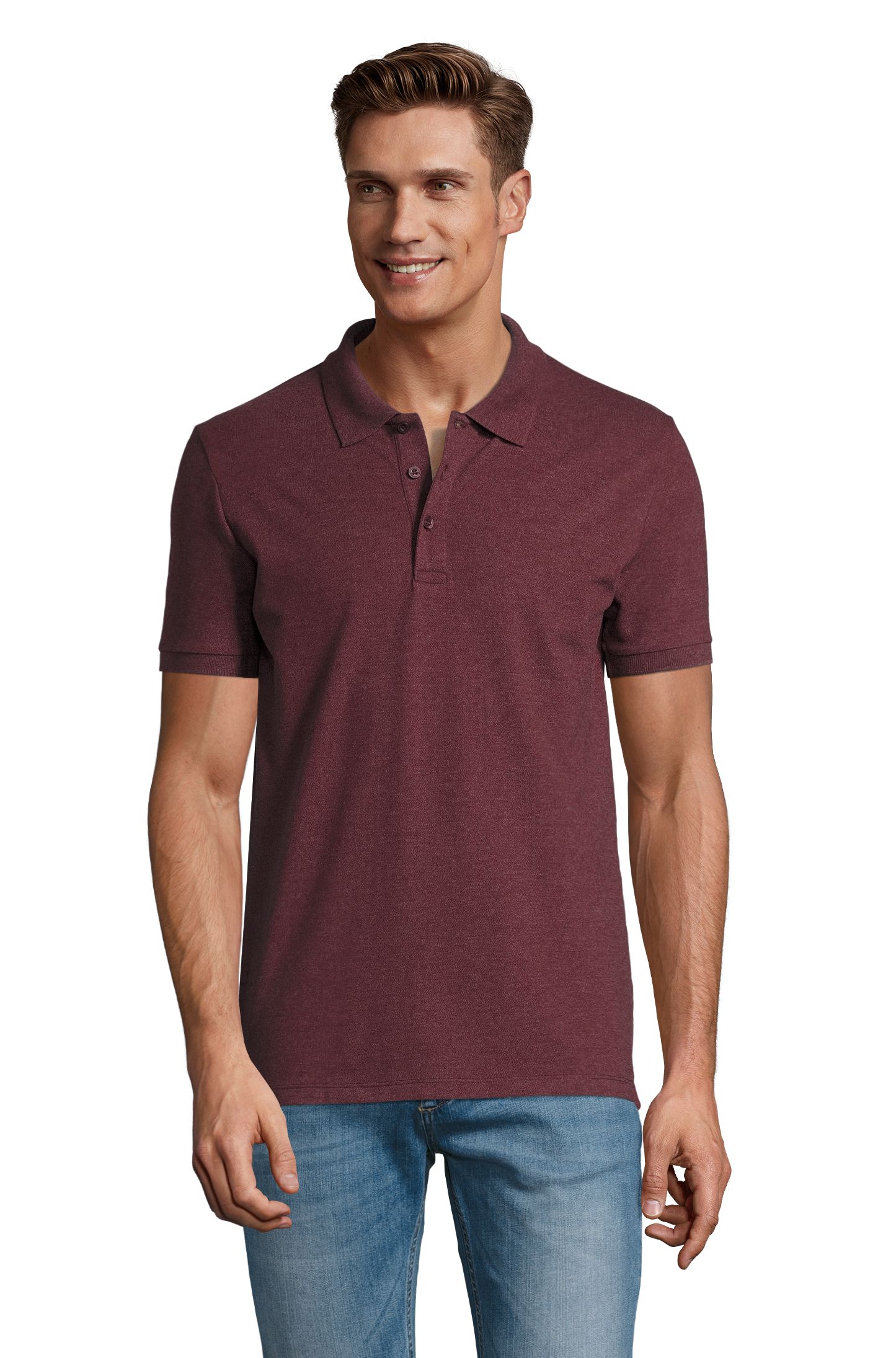 PHOENIX MEN - 148 - Burgunderrote Melange