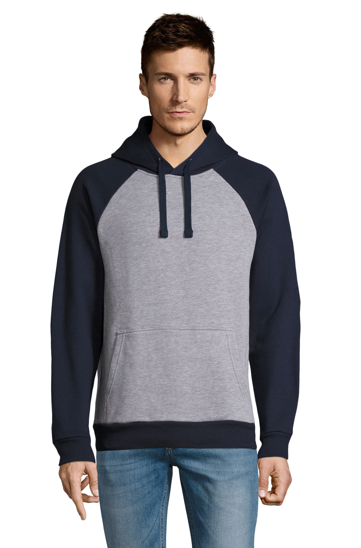 SEATTLE - 110 - Grigio Melange / Blu Navy