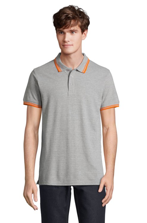 PASADENA MÄNNER - 932 - Melange Grau-Orange