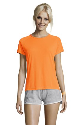 SPORTLICHE FRAUEN - 404 - Fluoreszierendes Orange