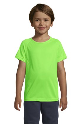SPORTLICHE KINDER - 286 - Fluoreszierendes Grün