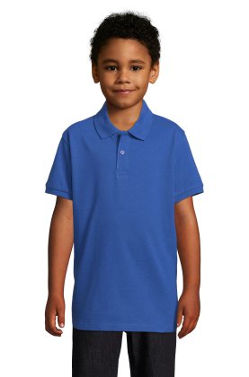 SOL'S PERFECT KIDS Blanc 04A - 256 - Bleu Royal