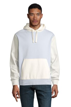 Sweat à capuche unisexe Collins - 251 - Bleu pastel