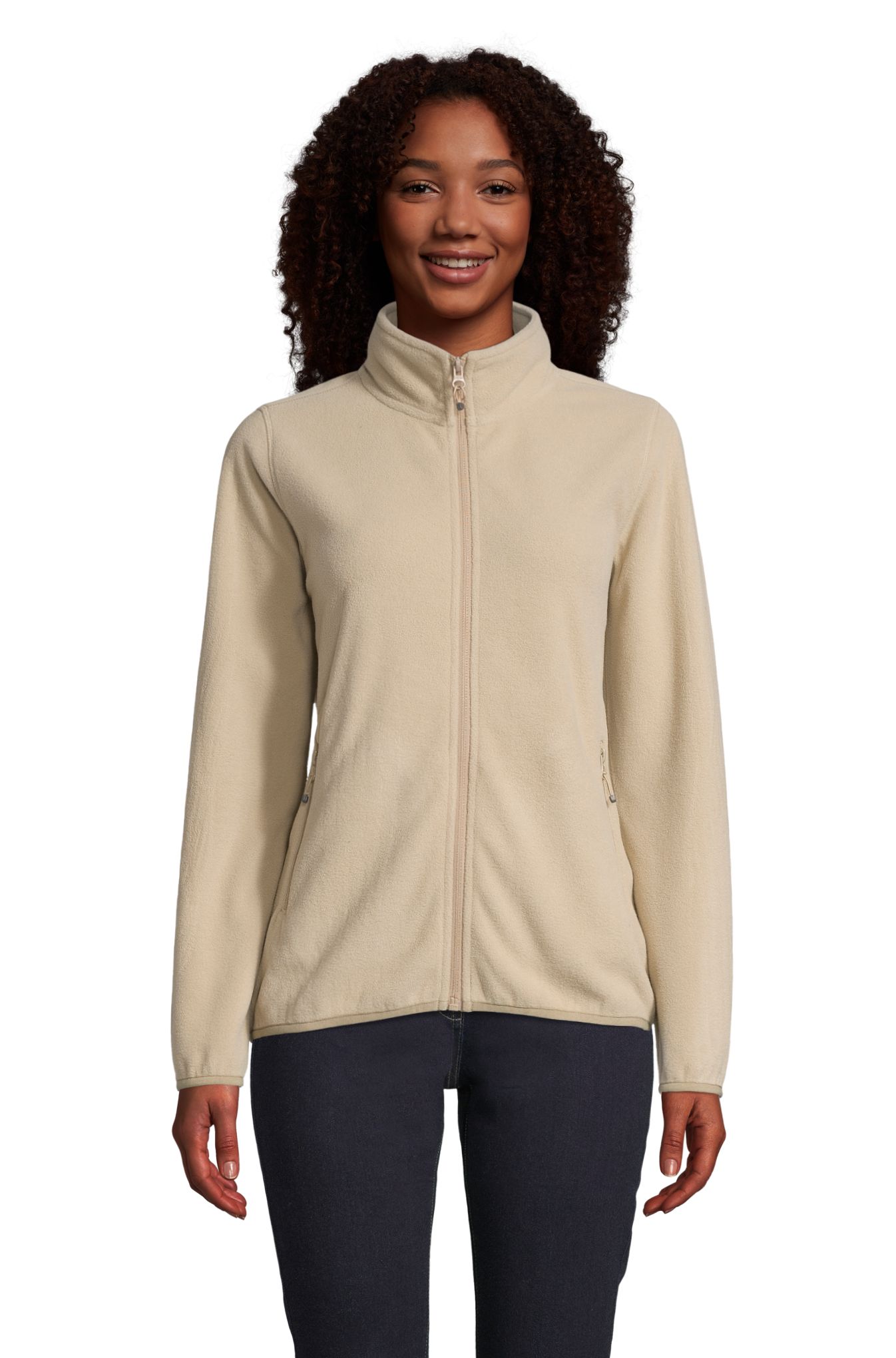 Veste polaire zippée pour femme - 123 - Corde