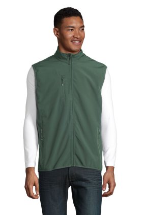 Gilet sans manches zippé Falcon pour homme - 266 - Vert forêt