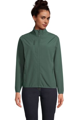 Veste softshell zippée Falcon pour femme - 266 - Vert forêt