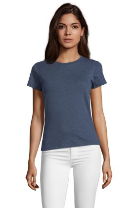 REGENT FIT DAMEN - 222 - Melange Denim