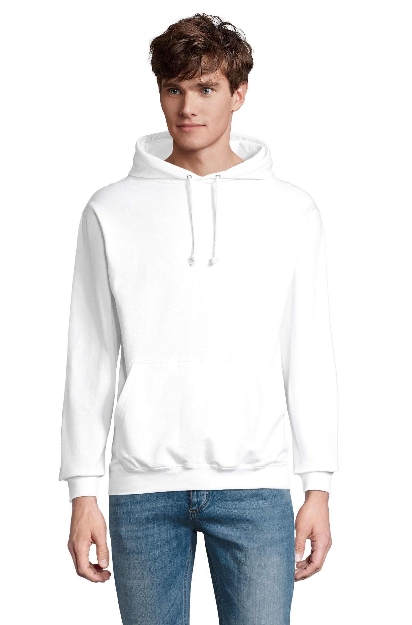 Sweat à capuche unisexe Condor - 102 - Blanc