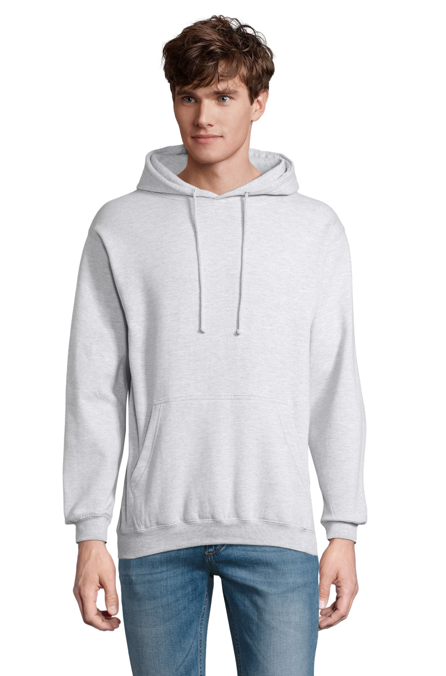 Sweat à capuche unisexe Condor - 360 - Mélange De Gris Moyen
