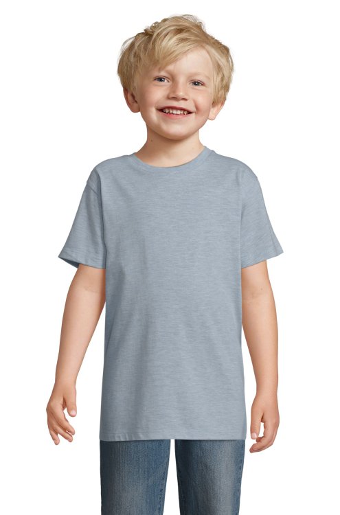 REGENT FIT KIDS - 258 - Celeste melange