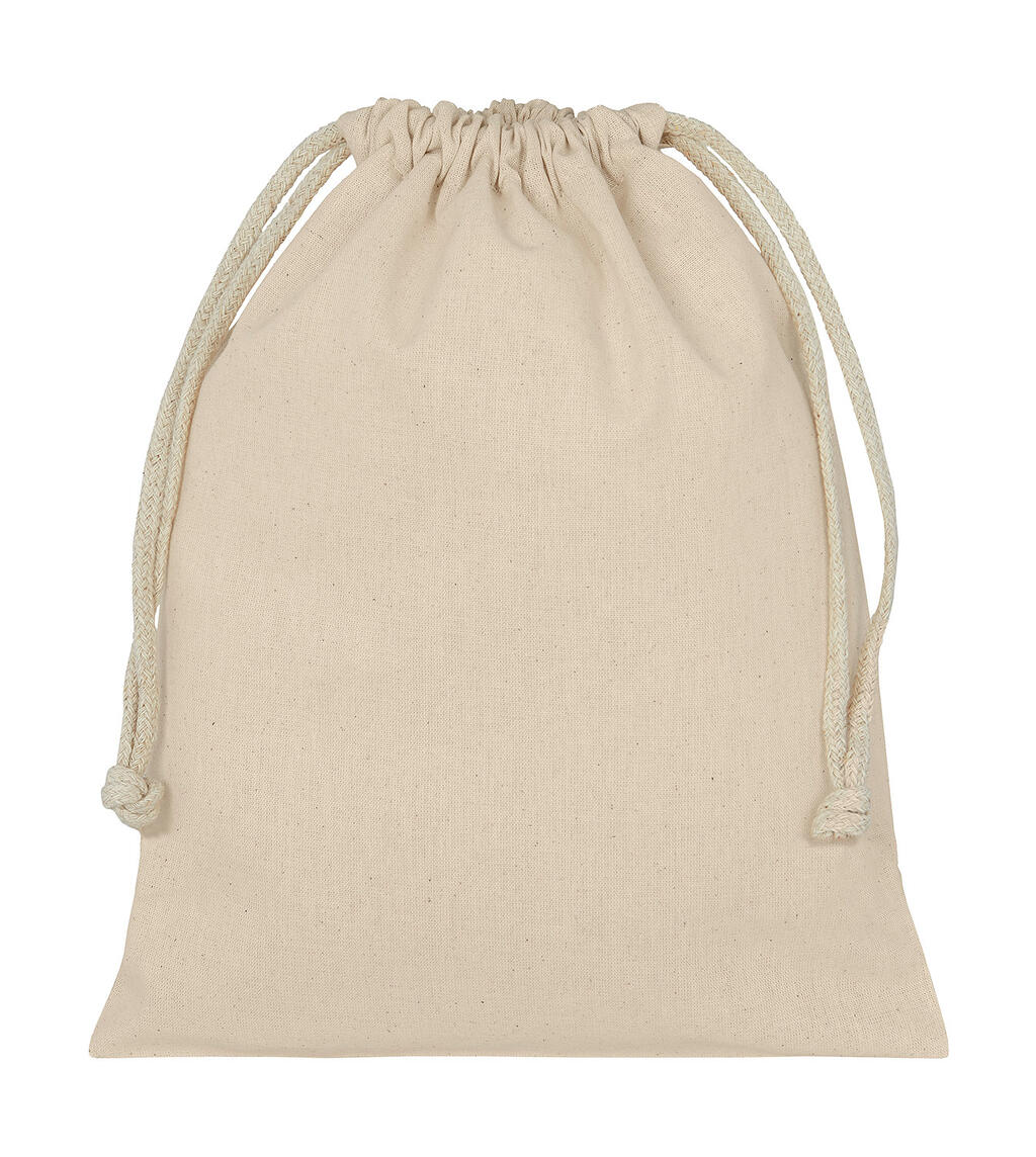 Borsa con coulisse in Cotone Organico - 008 - Natural