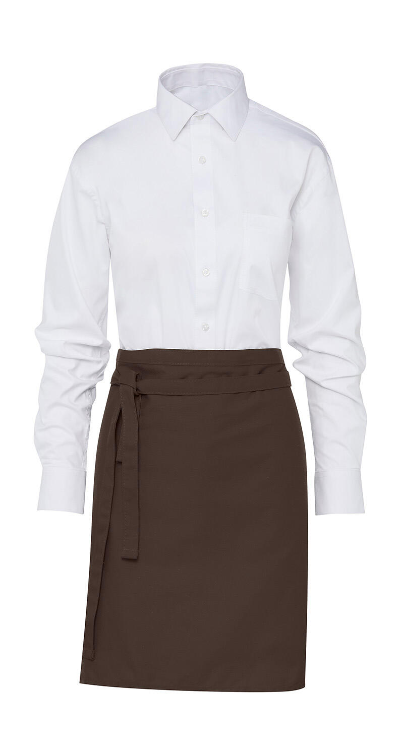 BRUSSELS - Grembiule Bistro Corto - 700 - Brown