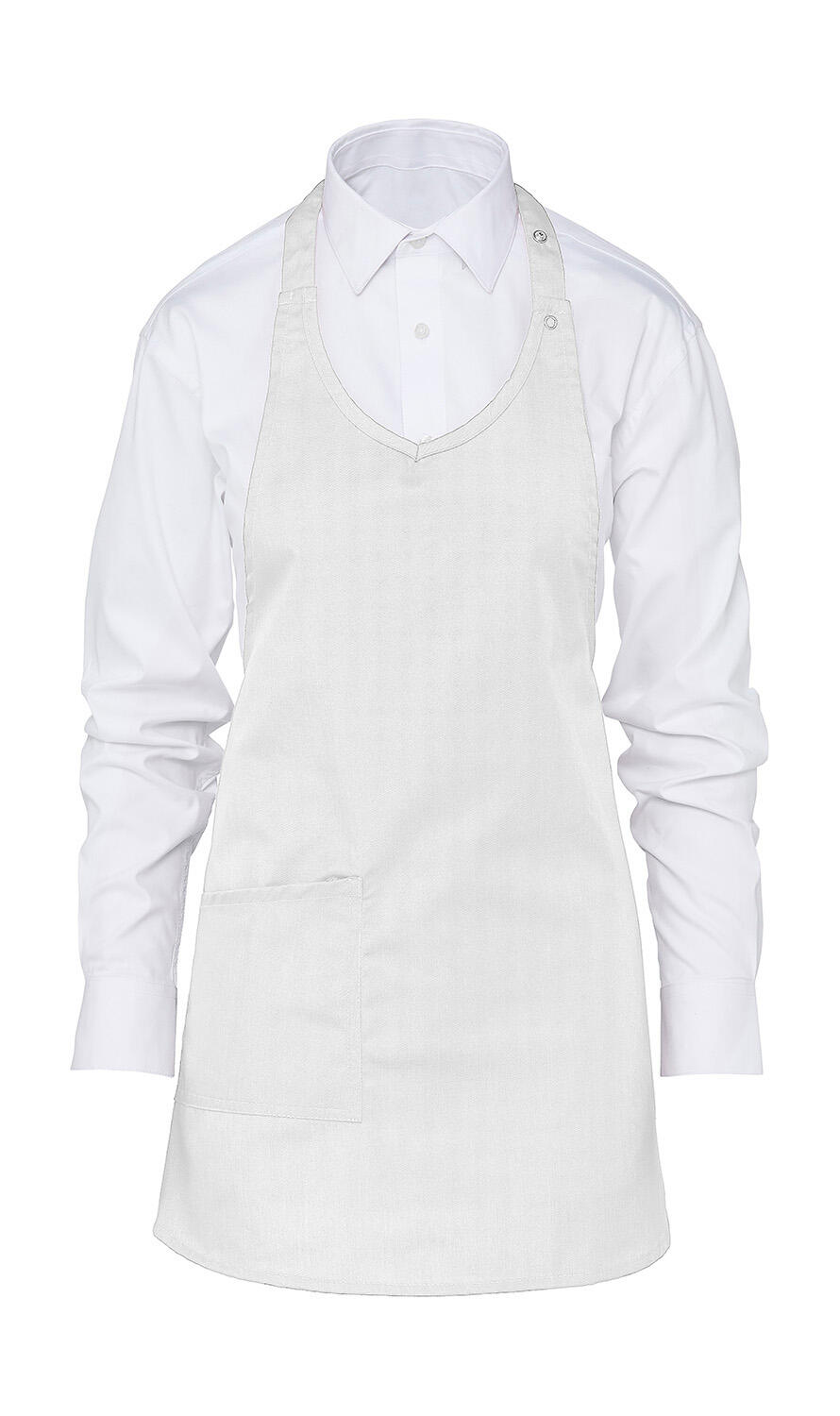 Berne - Tablier femme avec bavoir - 000 - Blanc