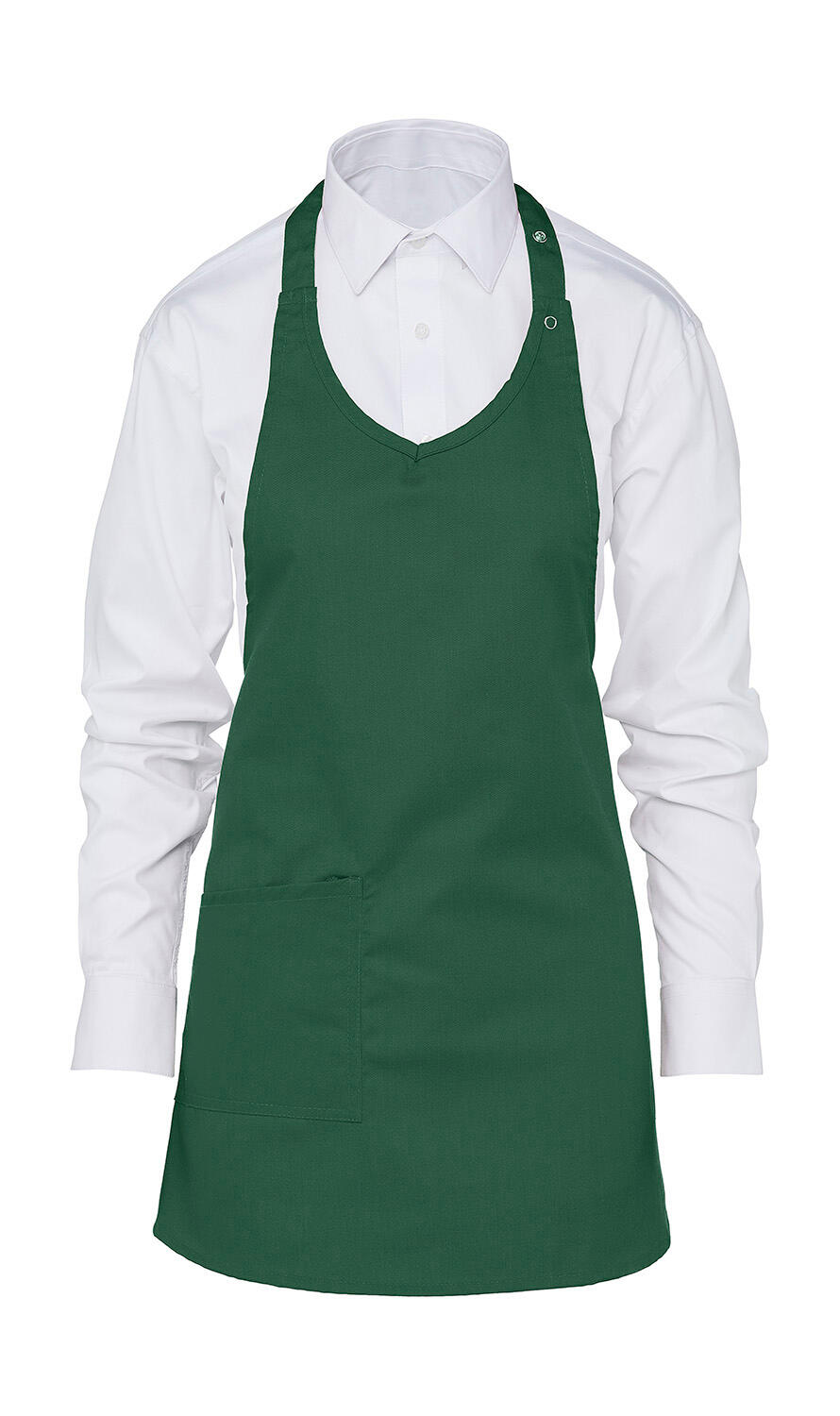 Berne - Tablier femme avec bavoir - 540 - Vert bouteille