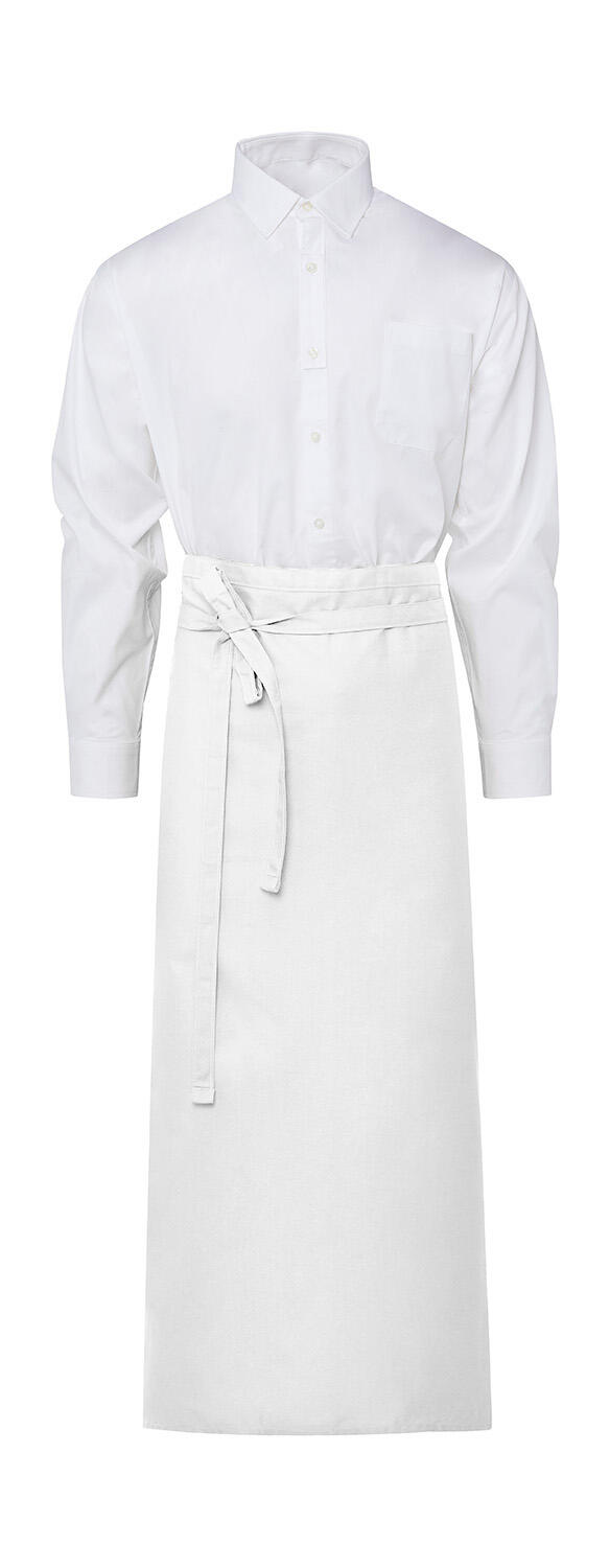 LONDON - Grembiule Bistro lungo - 000 - White