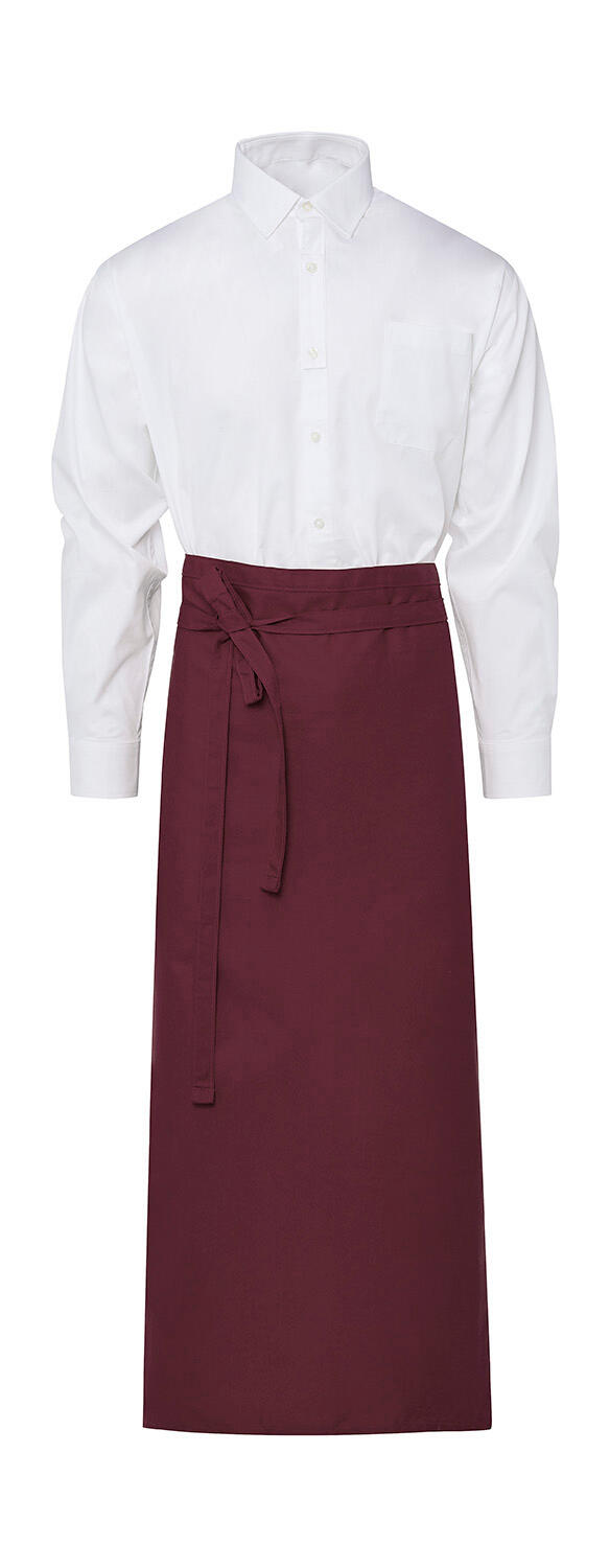 LONDON - Grembiule Bistro lungo - 448 - Burgundy