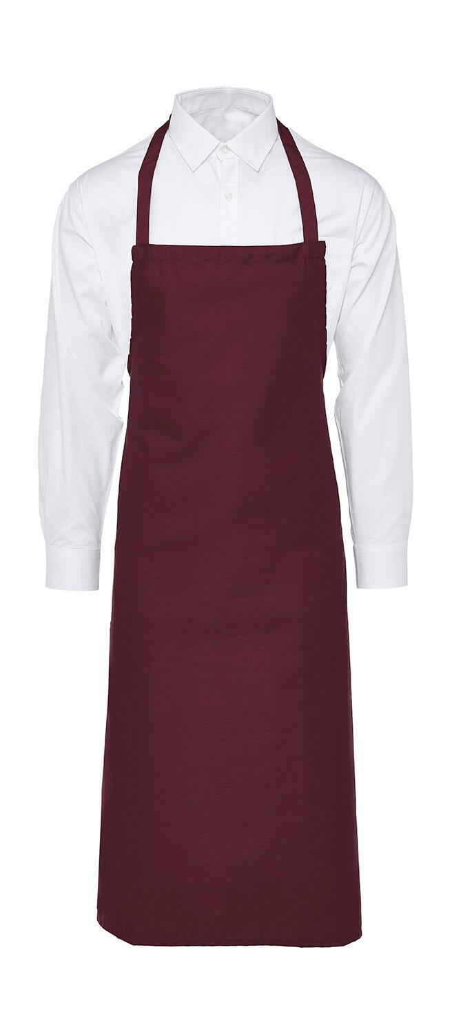 PARIS - Grembiule con pettorina - 448 - Burgundy