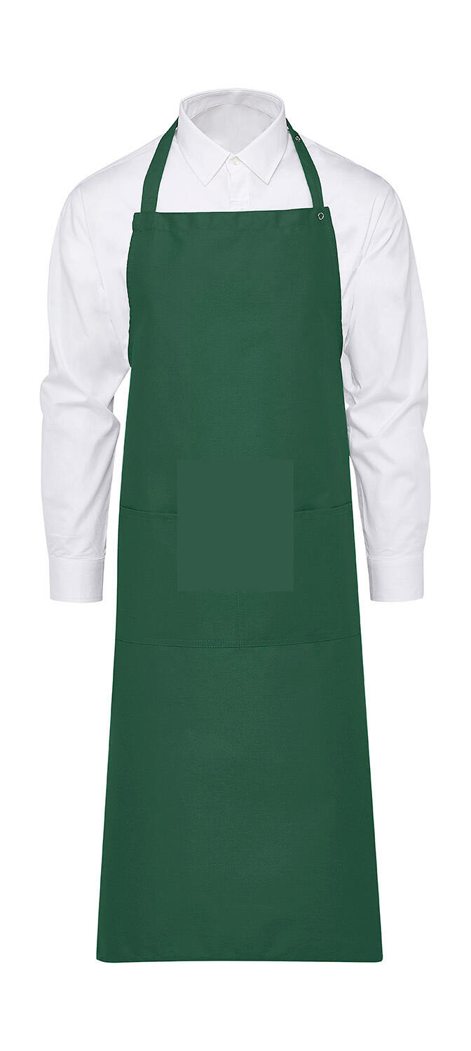 Amsterdam - modèle avec bavette et poche - 540 - Vert bouteille