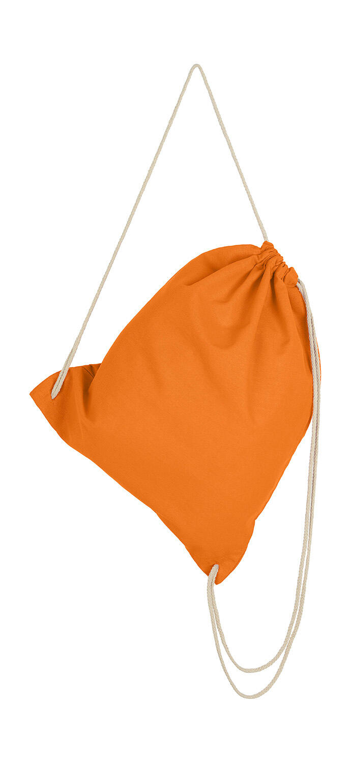 Sac à dos à cordon marron - 411 - Tangerine