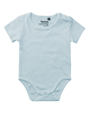 Baby-Kurzarmbody - 69 - Hellblau