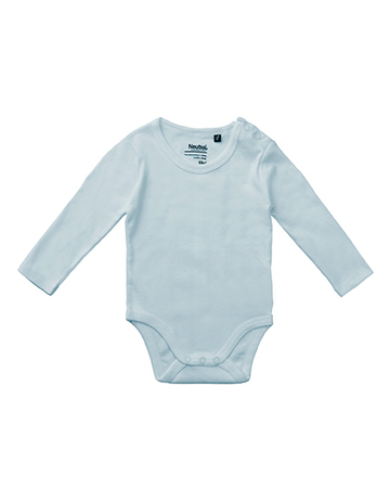 Babies Long Sleeve Bodystocking - 69 - Light Blue