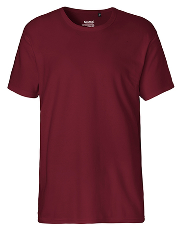 Men´s Interlock T-Shirt - 26 - Bordeaux