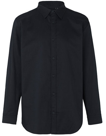 Chemise en sergé pour homme - 03 - Noir