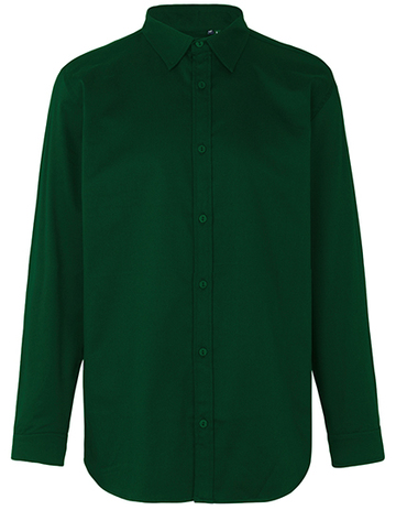 Chemise en sergé pour homme - 33 - Bouteille Verte