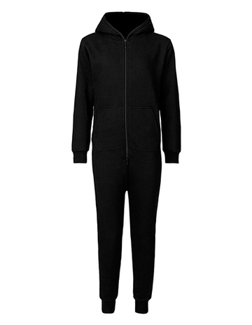Survêtement unisexe à capuche et sweat-shirt - 03 - Noir