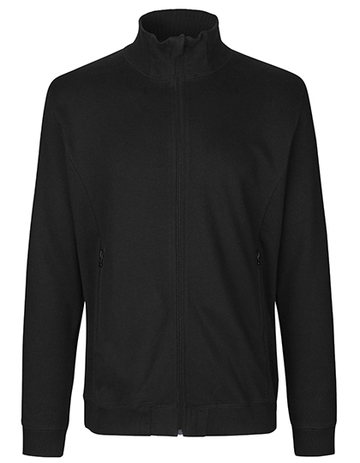 Unisex-Jacke mit Stehkragen - 03 - Schwarz
