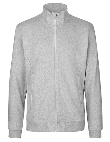 Unisex-Jacke mit Stehkragen - 21 - Sportgrau