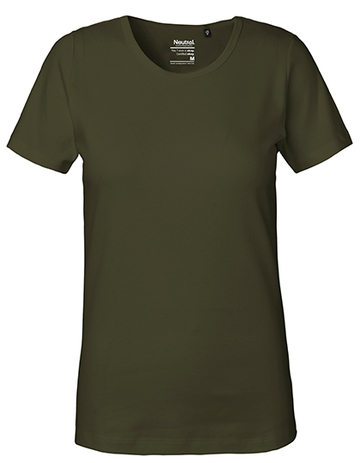 Damen-Interlock-T-Shirt - 13 - Militär