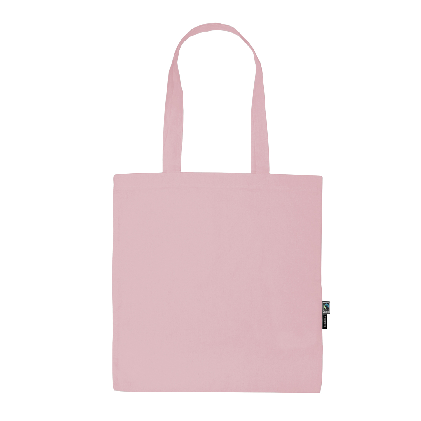 Shopping Bag With Long Handles - 20 - Light Pink