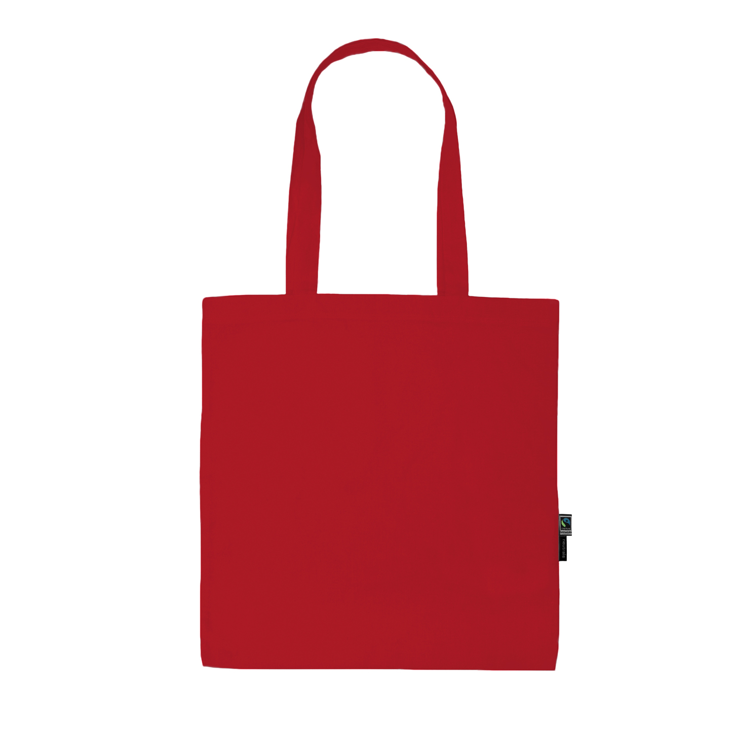 Shopping Bag With Long Handles - 05 - Red
