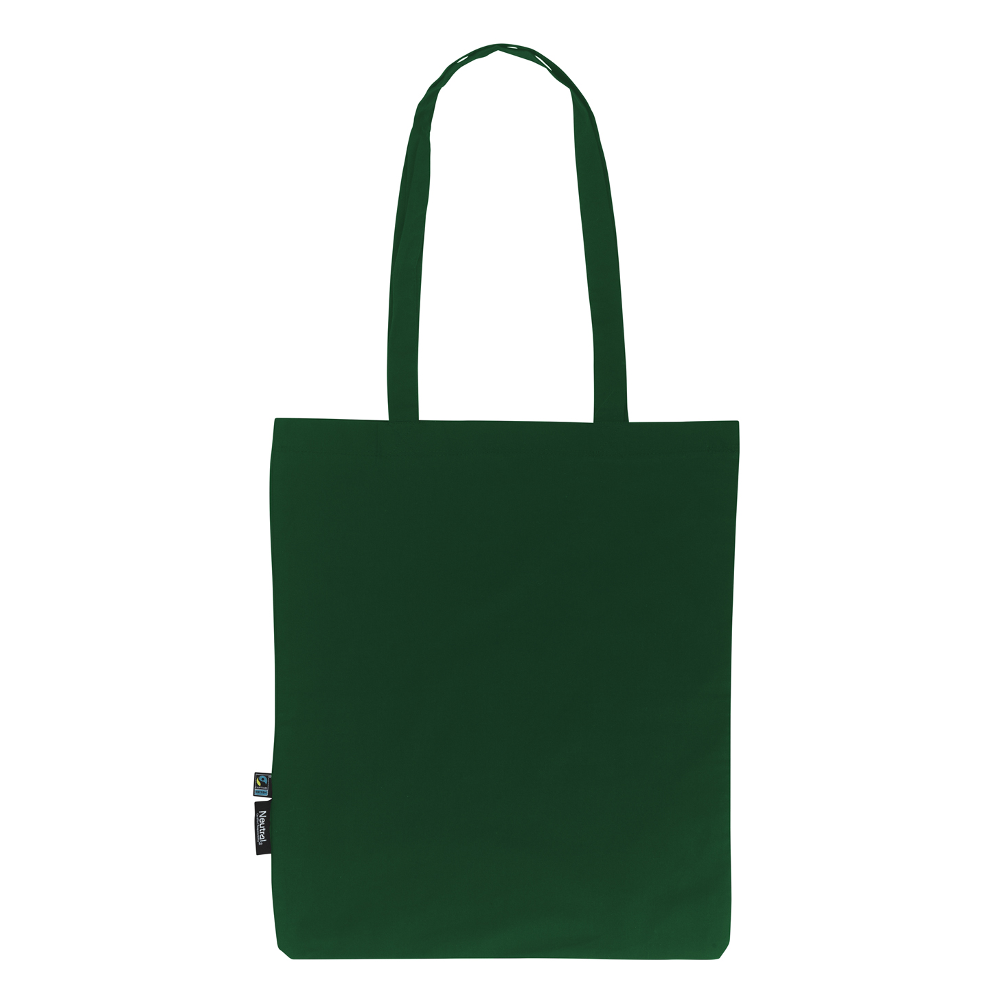 Shopping Bag With Long Handles - 33 - Bottle Green