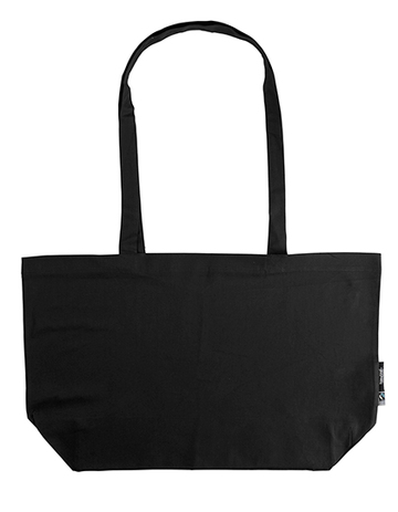 Sac à provisions à soufflet - 03 - Noir