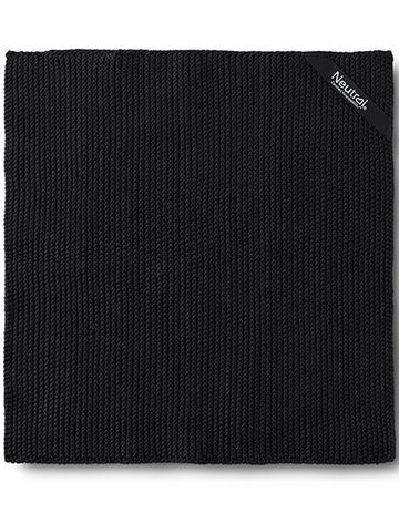 Pearl Knit Kitchen Cloth (2 Pieces) - 03 - Black