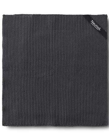 Pearl Knit Kitchen Cloth (2 Pieces) - 06 - Charcoal