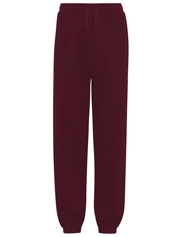 Unisex-Jogginghose mit elastischem Bündchen - 26 - Bordeaux