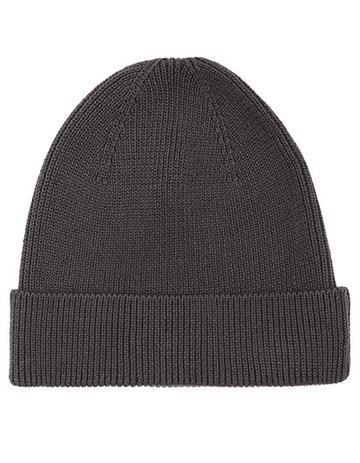 Beanie 1x1 Rib - 06 - Charcoal