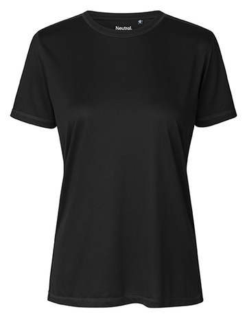 T-shirt de performance pour femmes - 03 - Noir