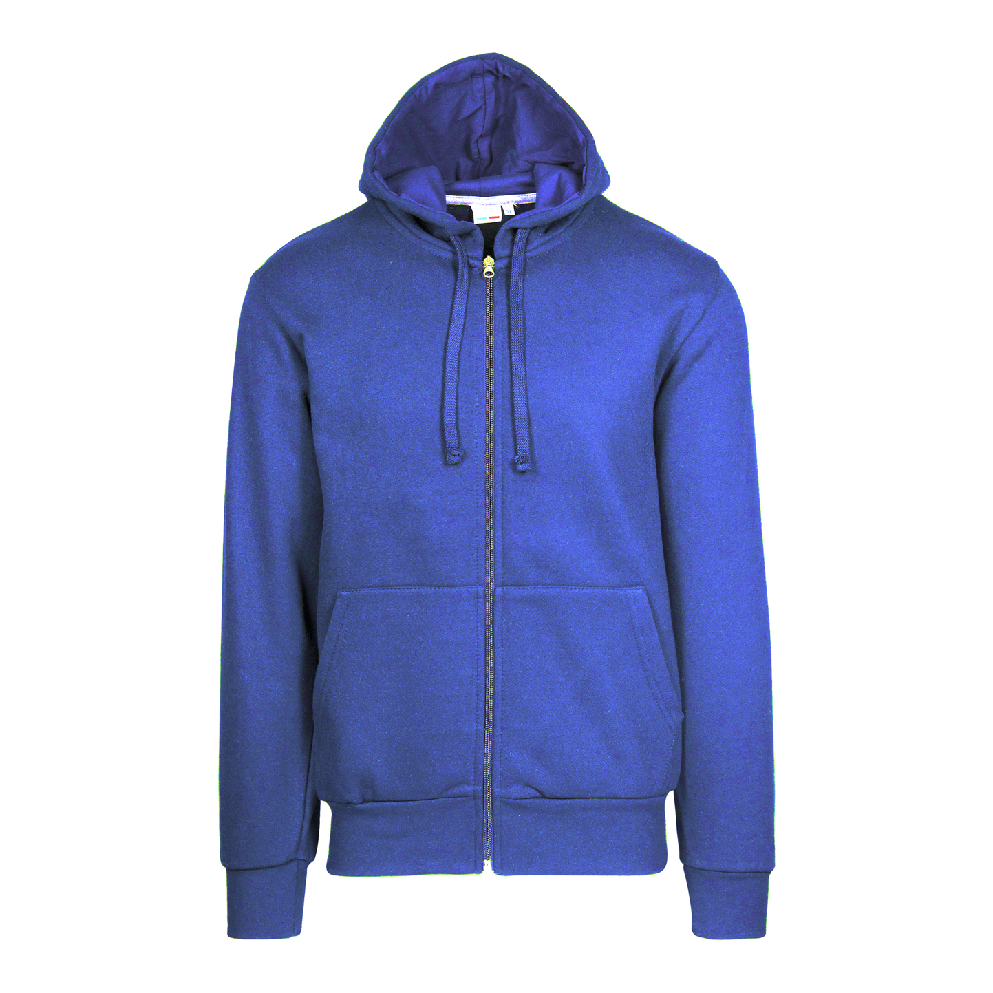 Kinder-Sweatshirt mit Reißverschluss, 70 % Baumwolle, 30 % Polyester, 280 g/m², Schwarz, Größe XXS - 27 - Royal Sport XXS 1/2 Jahre