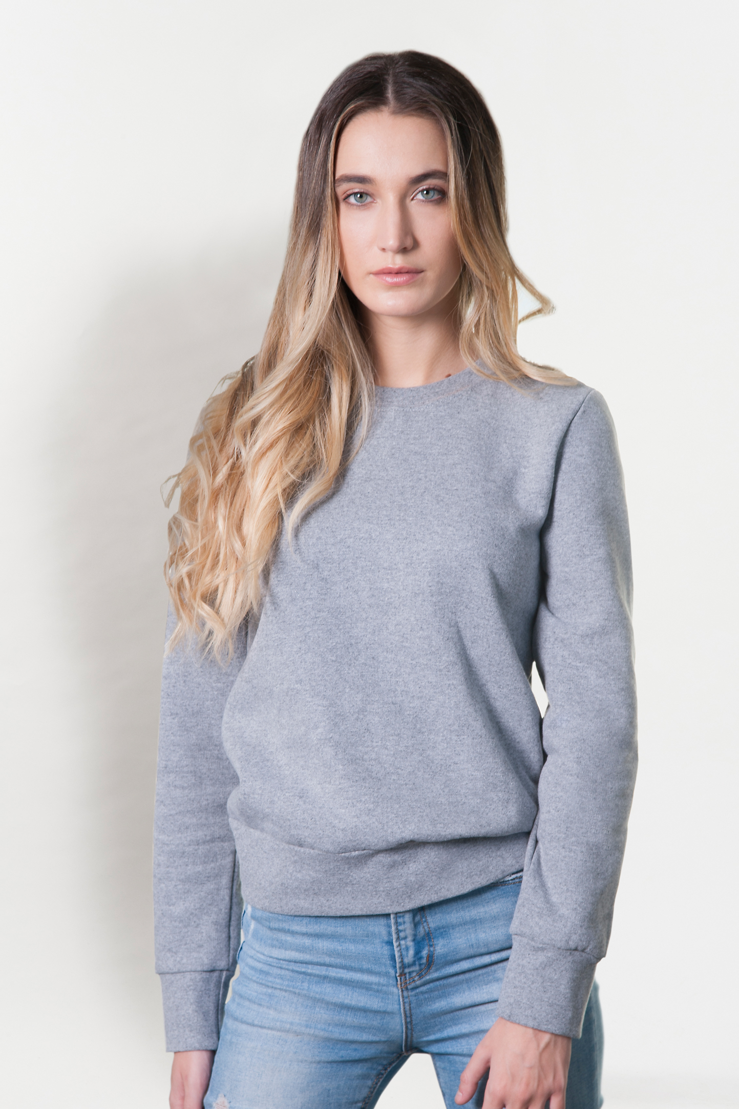 Felpa Donna Girocollo