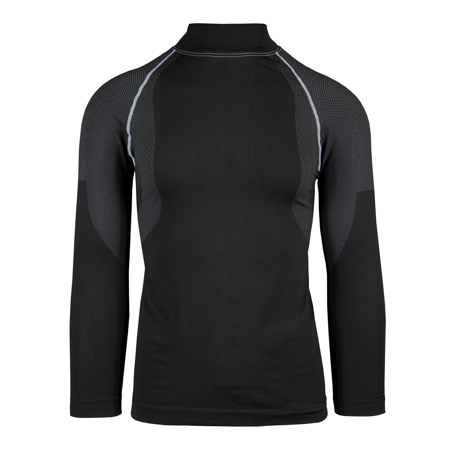 T-shirt thermique à manches longues et col rond - 11GR - Dark Shadow/Greggio M 7/8 ans