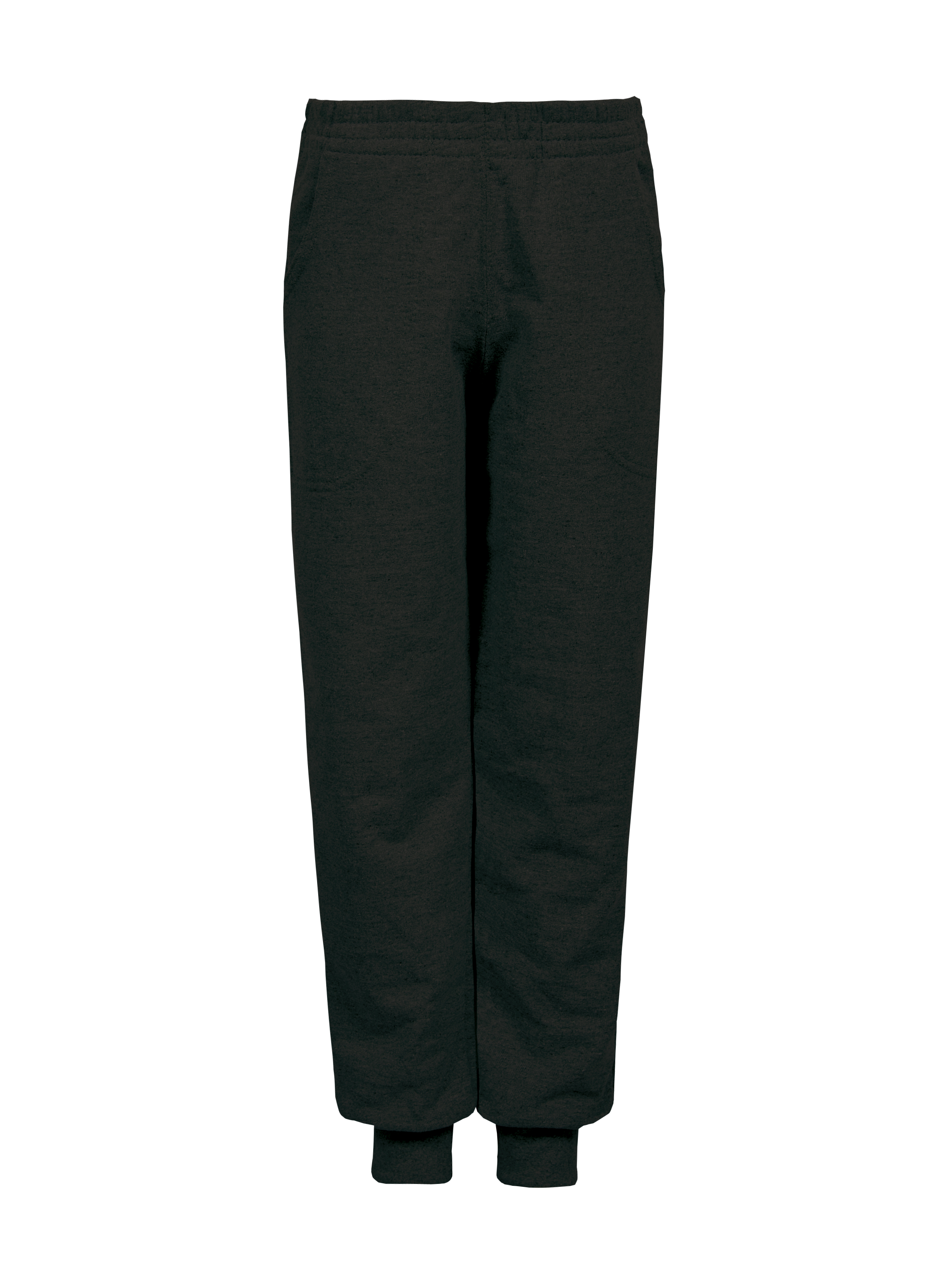 Kinder-Sweatshirthose, 70 % Frottee, 30 % Baumwolle/Polyester, 240 g, Schwarz, Größe XXS (1/2 Jahre) - 12 - Schwarz