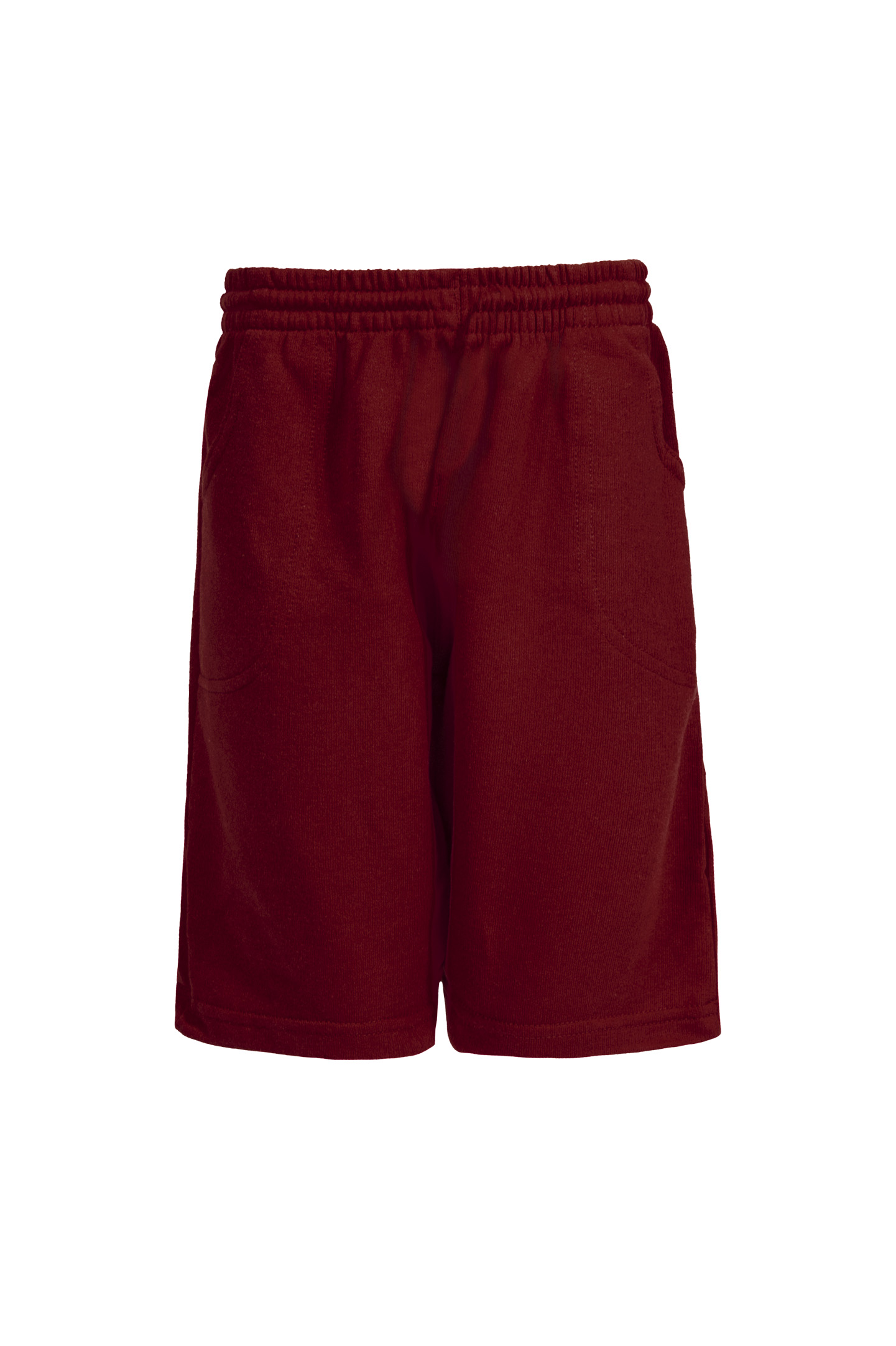 Bermuda Kinder-Sweatshirt, Frottee (70 % Baumwolle, 30 % Polyester), 240 g, Schwarz, Größe XXS (1/2 Jahre) - 48 - Bordeaux Sport XXS 1/2 Jahre