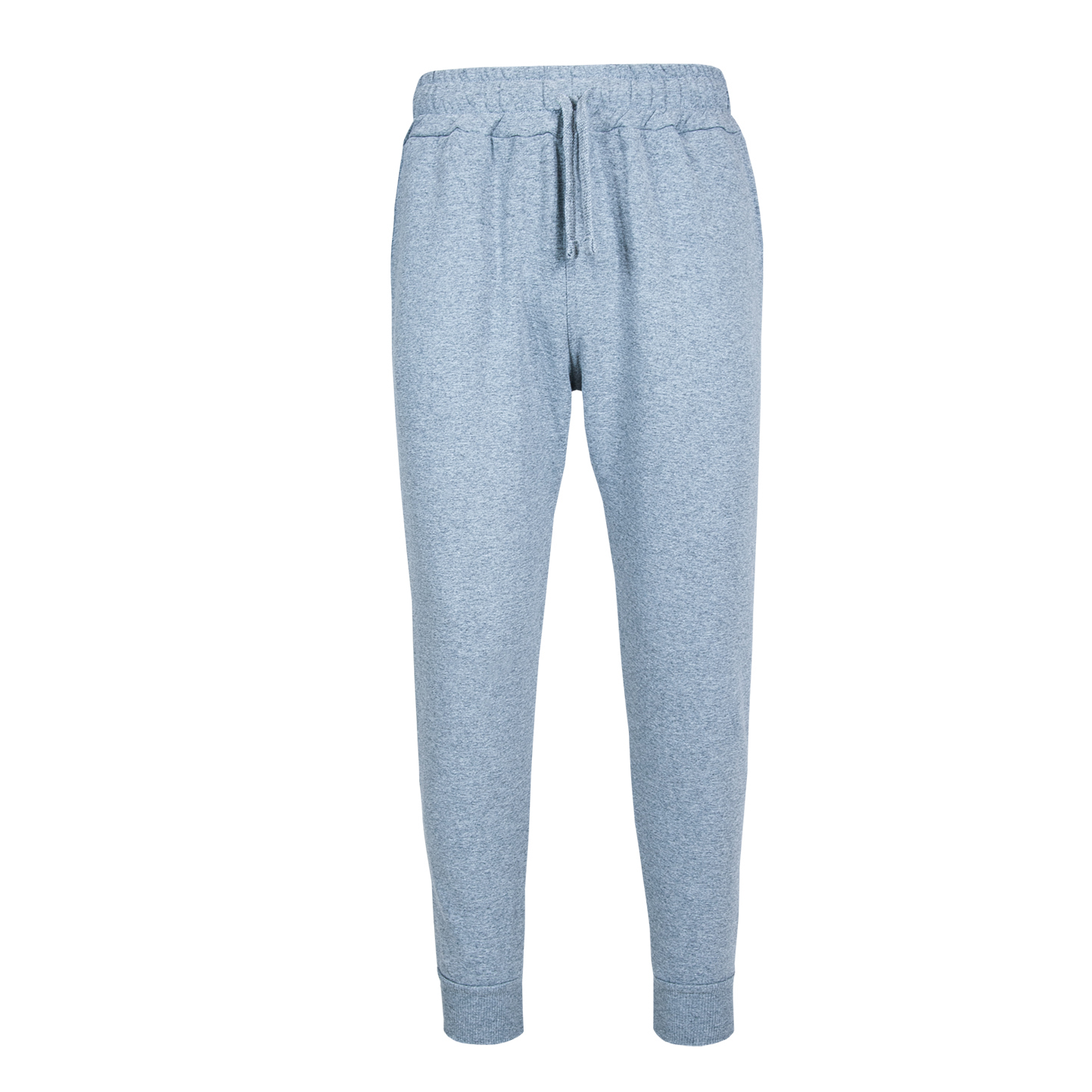 Stretch-Sweatshirthose 70 % Baumwolle, 25 % Polyester, 5 % Elastan, 255 g, Blau, Größe XXS - 75 - Asche